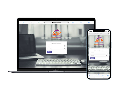 sap express website admin